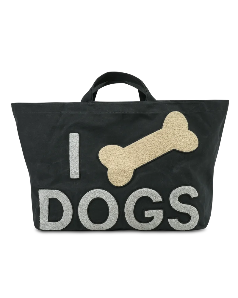 'DOGS' canvas bag